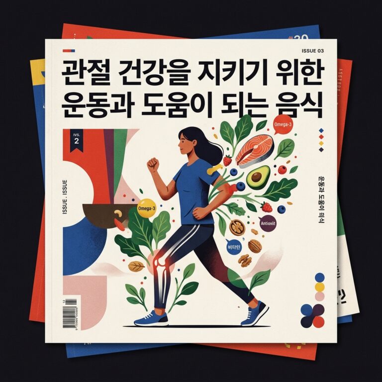 ai thumbnail poster 관절 건강을 지키기 위한 운동과 도움이 되는 음식 1788246123