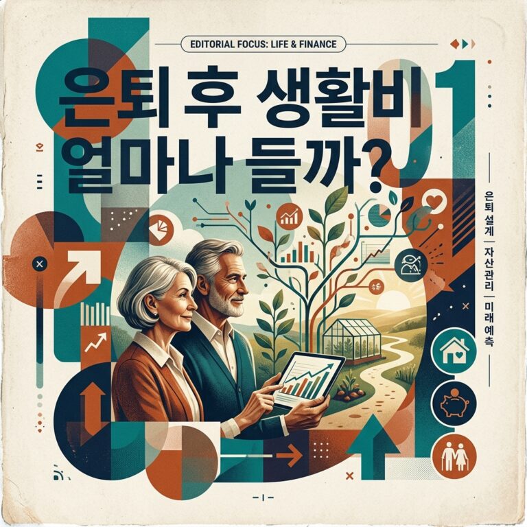 ai thumbnail poster 은퇴후 생활비 얼마나 들까 1788247414