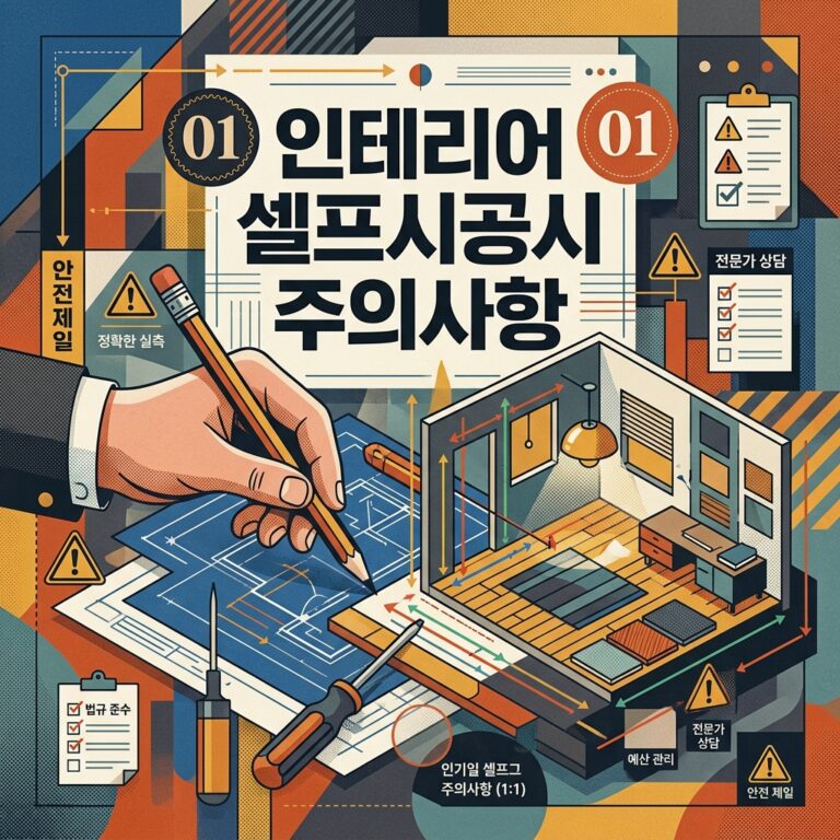 ai thumbnail poster 인테리어 셀프시공시 주의사항 1788245830